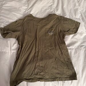VISSLA Olive Green Short Sleeve Tee